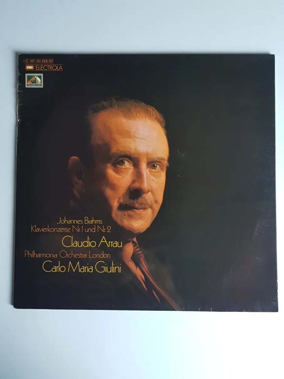 Johannes Brahms - Claudio Arrau, Philharmonia Orchester London, Carlo Maria Giulini – Klavierkonzerte Nrs. 1 & 2