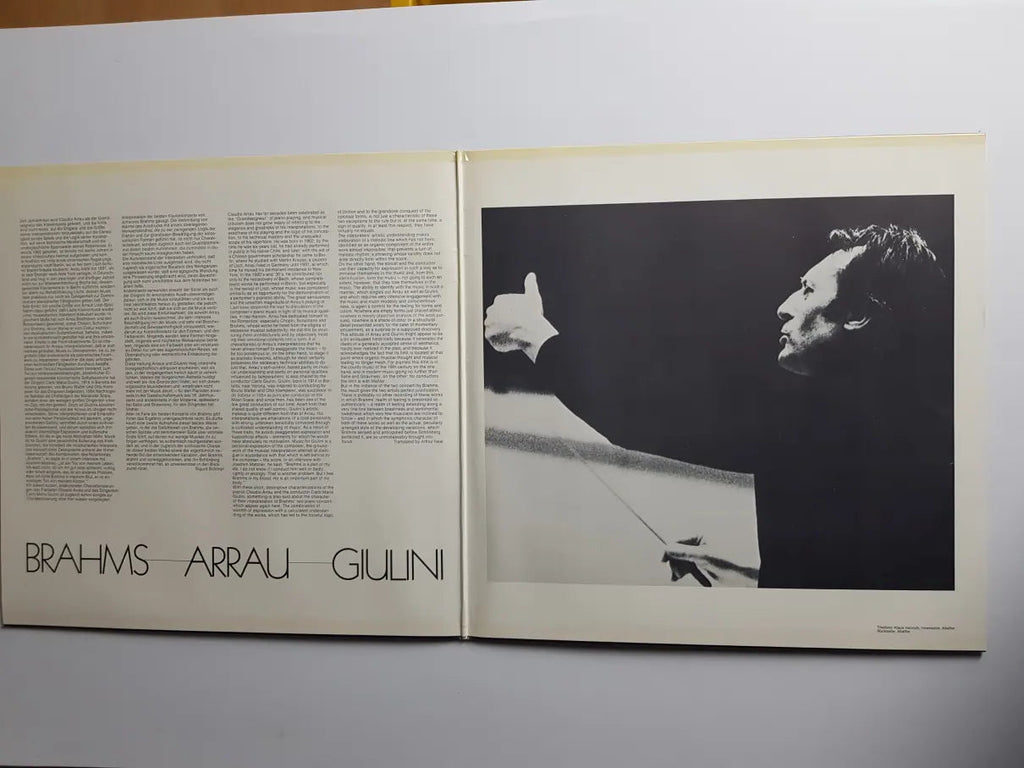 Johannes Brahms - Claudio Arrau, Philharmonia Orchester London, Carlo Maria Giulini – Klavierkonzerte Nrs. 1 & 2