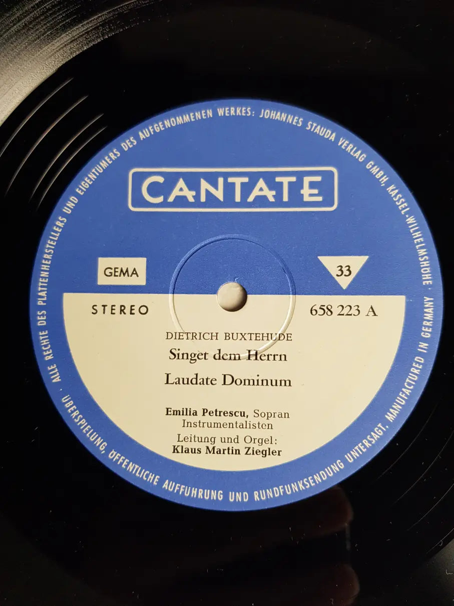 Dieterich Buxtehude, Emilia Petrescu – Laudate Dominum