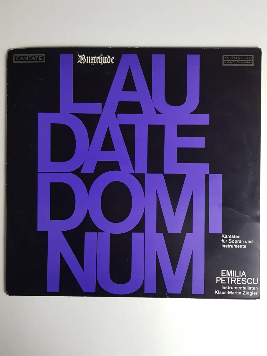 Dieterich Buxtehude, Emilia Petrescu – Laudate Dominum
