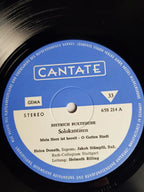 Dietrich Buxtehude, Helen Donath, Theo Altmeyer, Prof. Jakob Stämpfli, Bachcollegium Stuttgart, Helmuth Rilling – Solokantaten