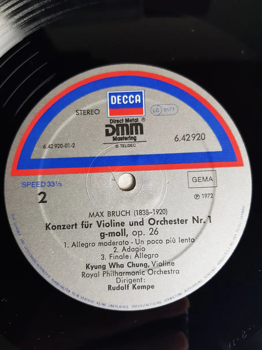 Kyung Wha Chung, Tschaikowsky / Bruch – Violinkonzerte