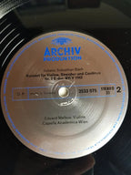 Johann Sebastian Bach, Eduard Melkus • Spiros Rantos • Capella Academica Wien – Violinkonzerte BWV 1041 - 1043