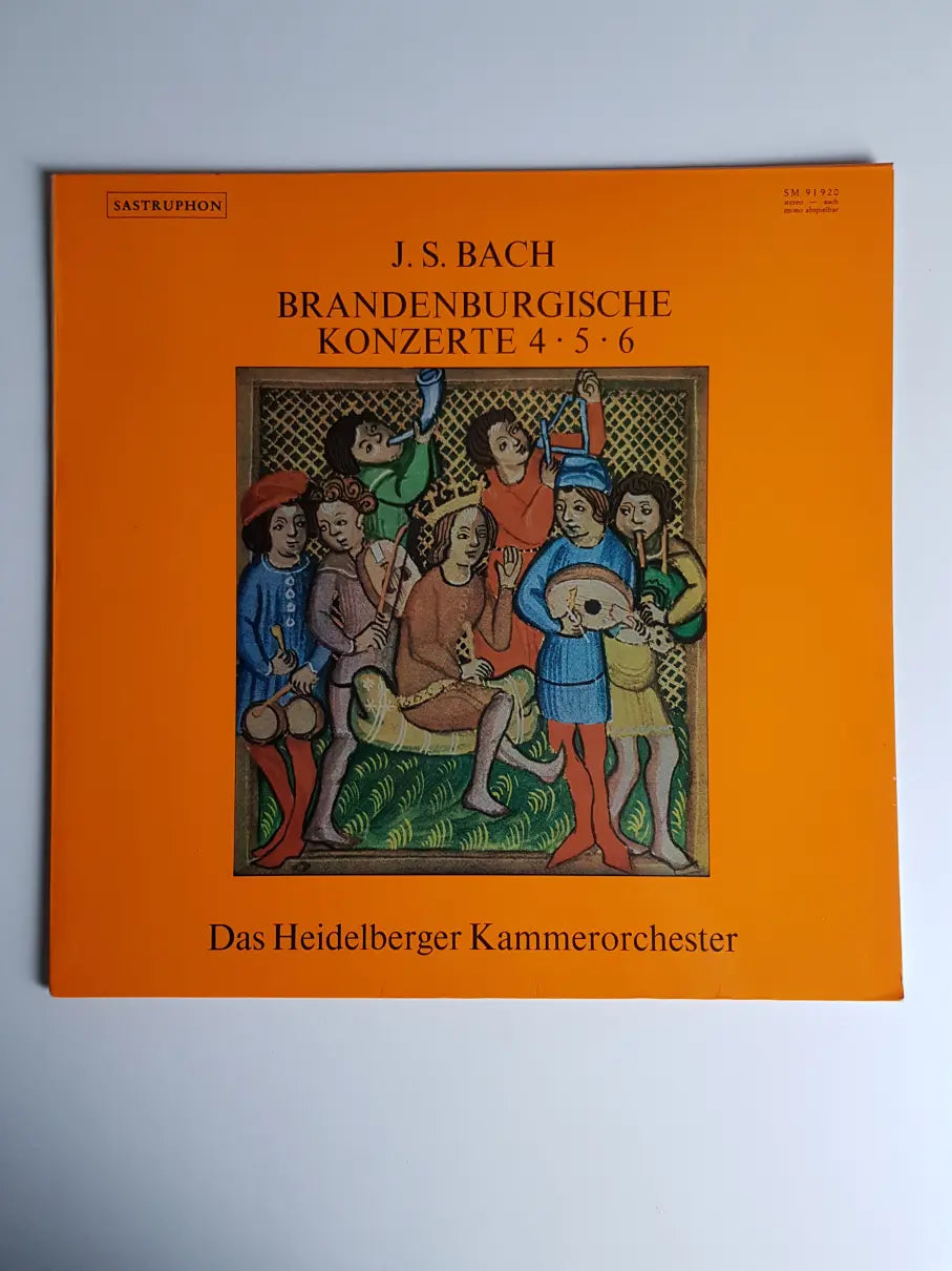 J. S. Bach, Das Heidelberger Kammerorchester – Brandenburgische Konzerte 4 • 5 • 6