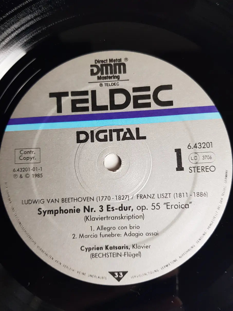 Beethoven / Liszt - Cyprien Katsaris – Symphonie Nr. 3 Eroica