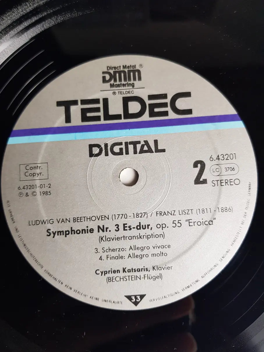 Beethoven / Liszt - Cyprien Katsaris – Symphonie Nr. 3 Eroica