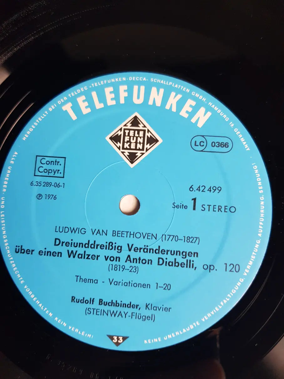 Ludwig van Beethoven, Rudolf Buchbinder – Diabelli-Variationen Op. 120