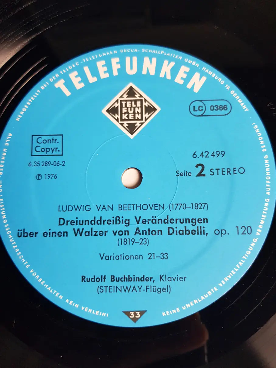 Ludwig van Beethoven, Rudolf Buchbinder – Diabelli-Variationen Op. 120