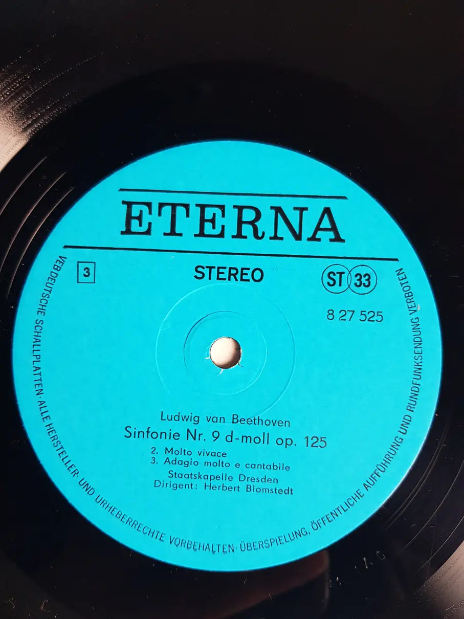 Ludwig van Beethoven, Helena Doese, Marga Schiml, Peter Schreier, Theo Adam, Rundfunkchor Leipzig, Chor der Staatsoper Dresden, Staatskapelle Dresden, Herbert Blomstedt – Sinfonie Nr. 2 D-dur Op. 36 & Sinfonie Nr. 9 D-moll Op. 125