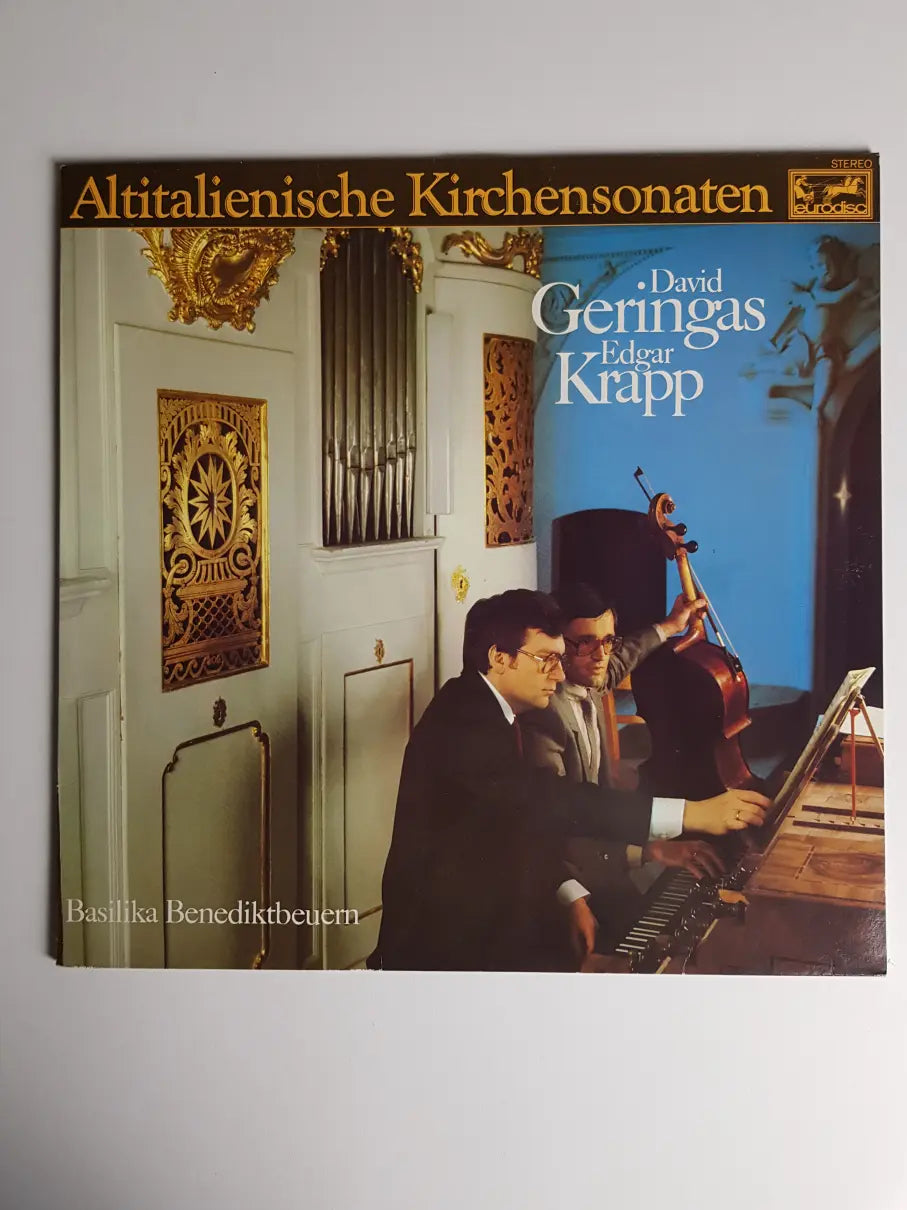 David Geringas, Edgar Krapp – Altitalienische Kirchensonaten