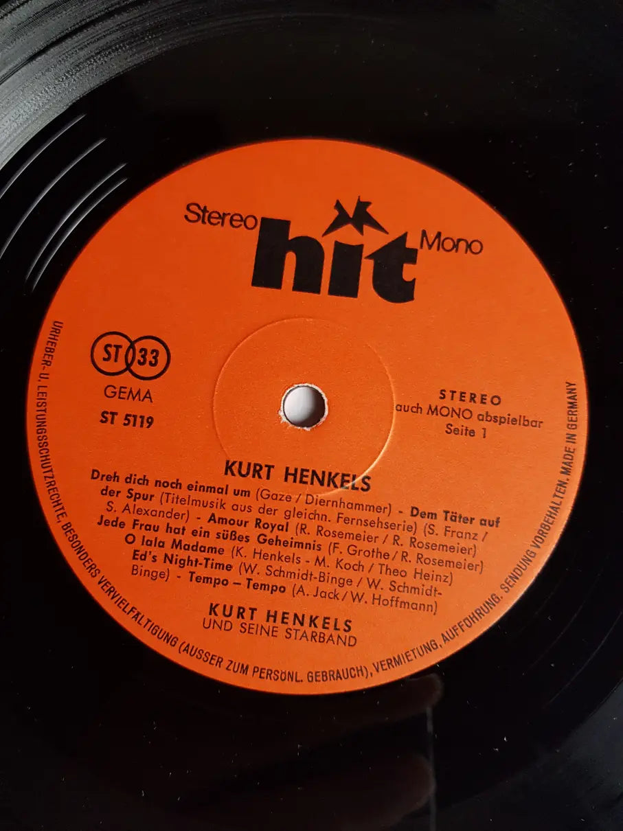 Kurt Henkels Und Seine Starband – Tanz-Party Mit Kurt Henkels