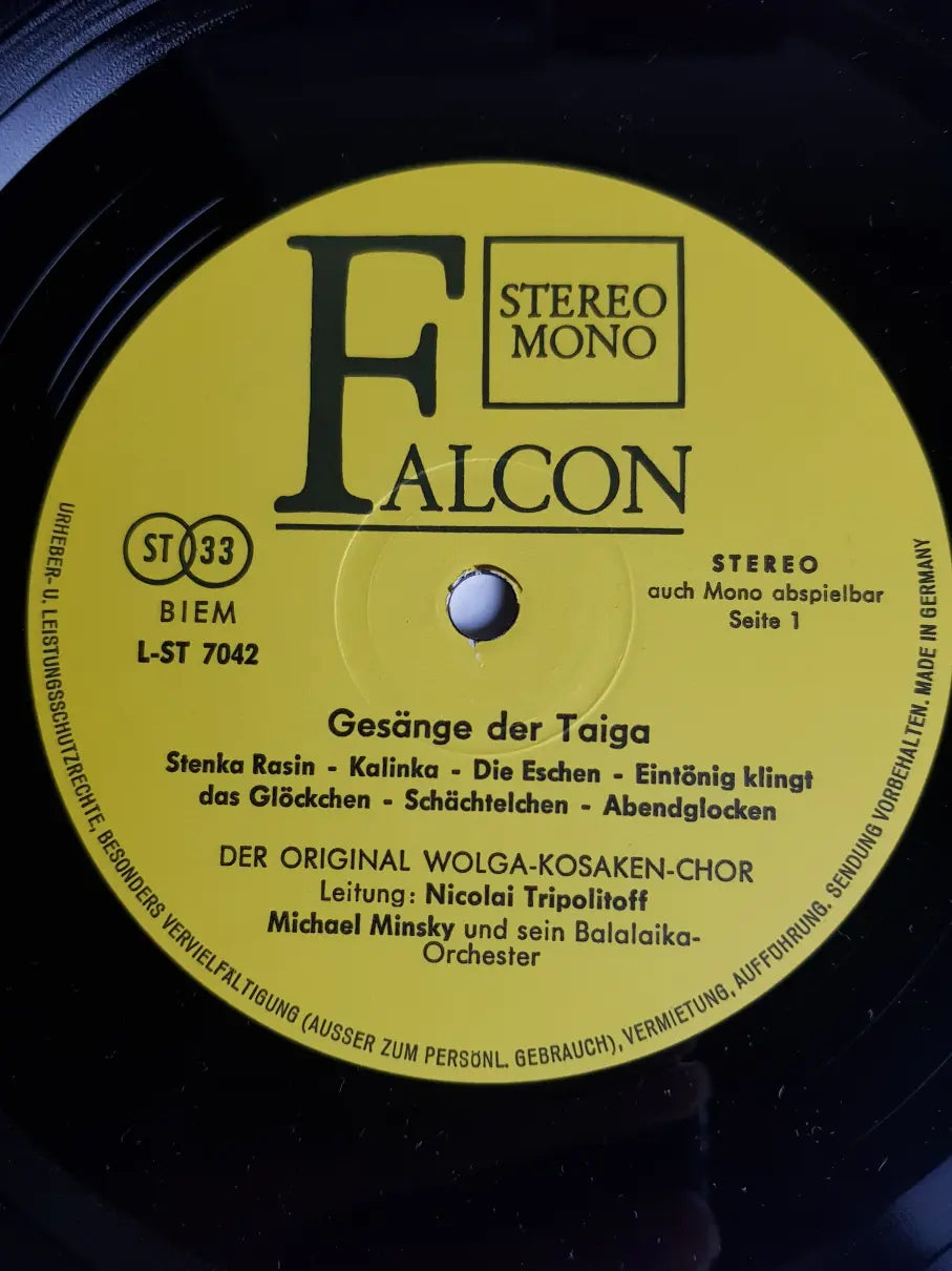 Der Original Wolga Kosaken Chor – Gesänge Der Taiga