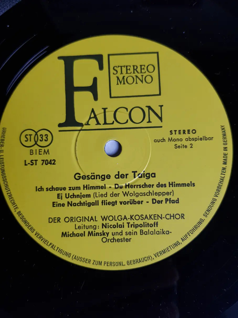 Der Original Wolga Kosaken Chor – Gesänge Der Taiga