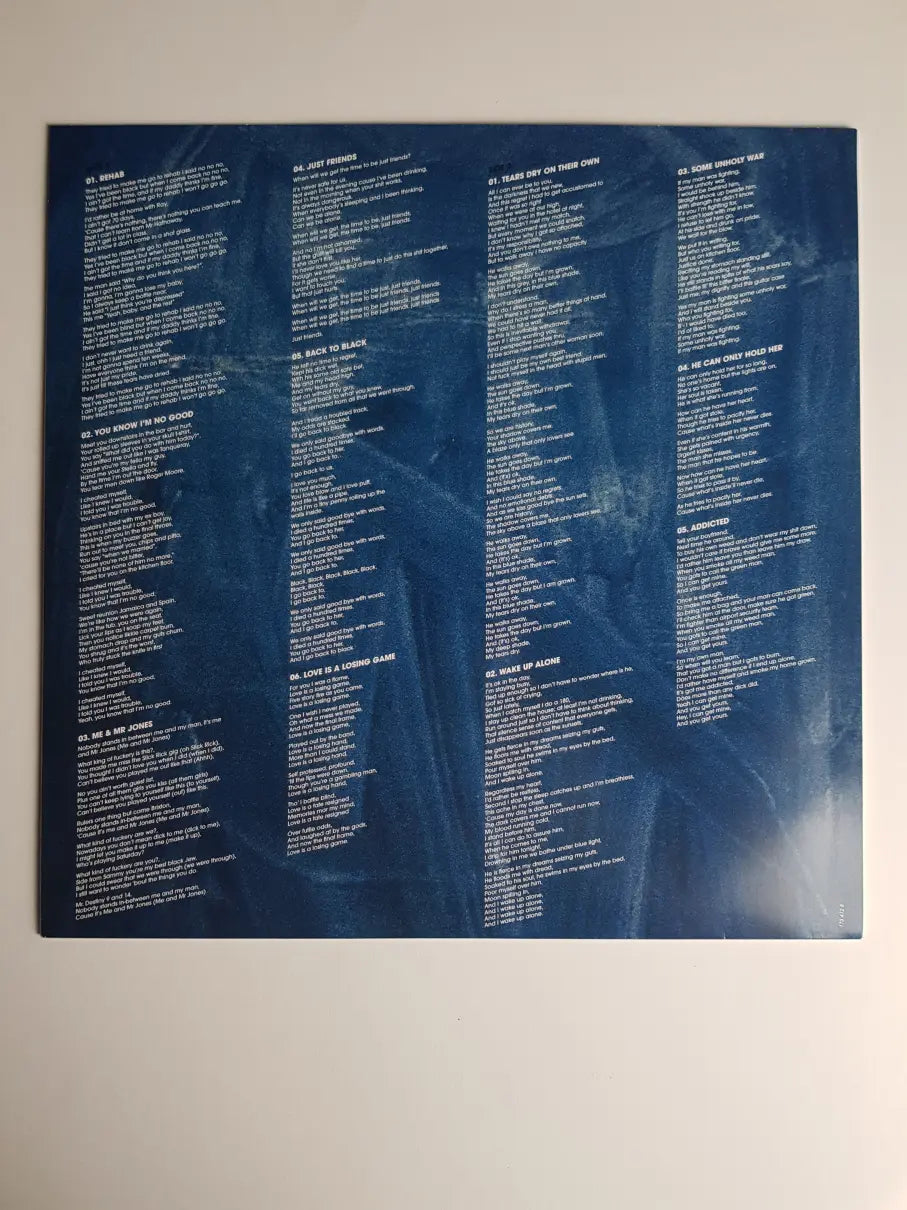 Amy Winehouse – Back To Black