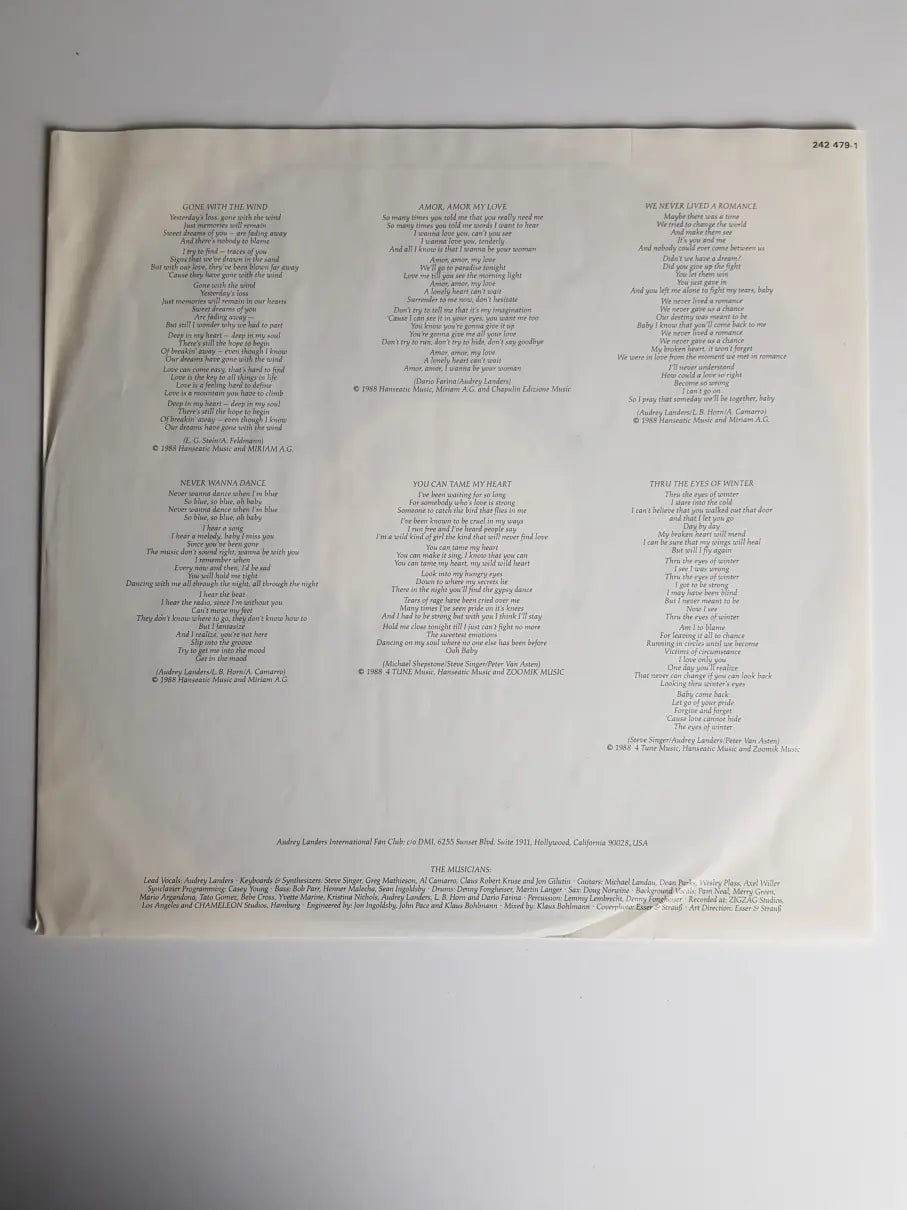 Audrey Landers – Secrets