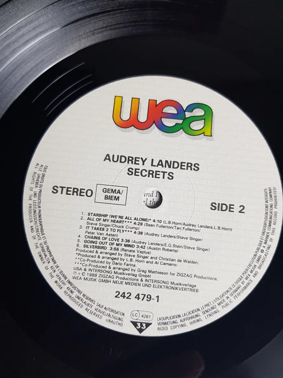 Audrey Landers – Secrets