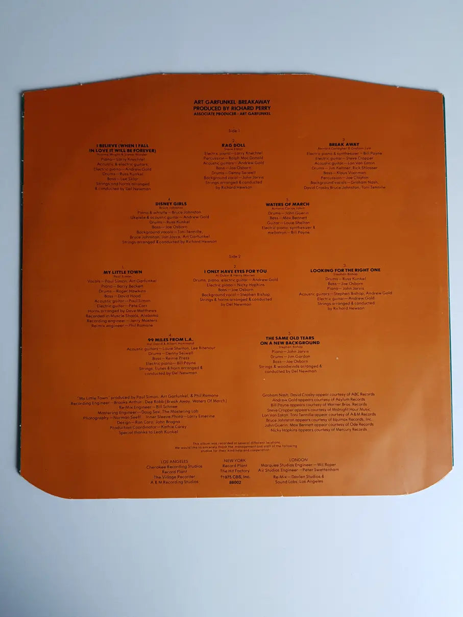 Art Garfunkel – Breakaway
