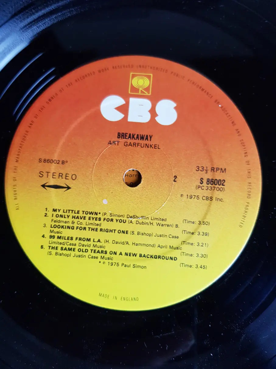 Art Garfunkel – Breakaway