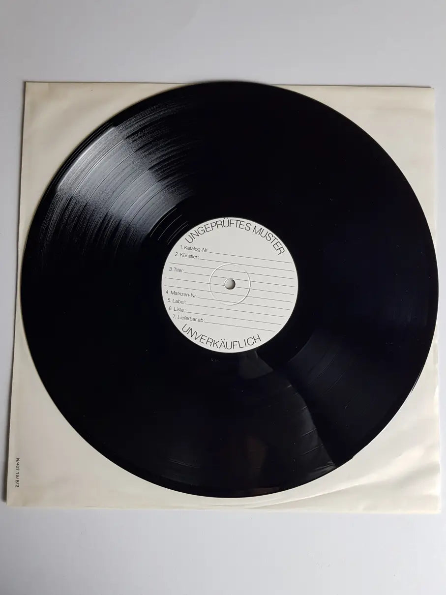 Attitudes – Good News Testpressung