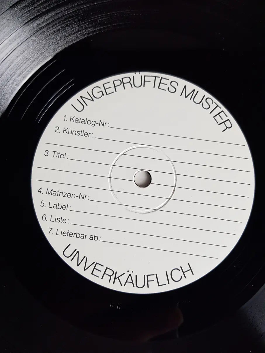 Attitudes – Good News Testpressung