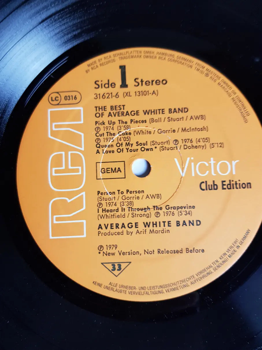 Average White Band – The Best Of