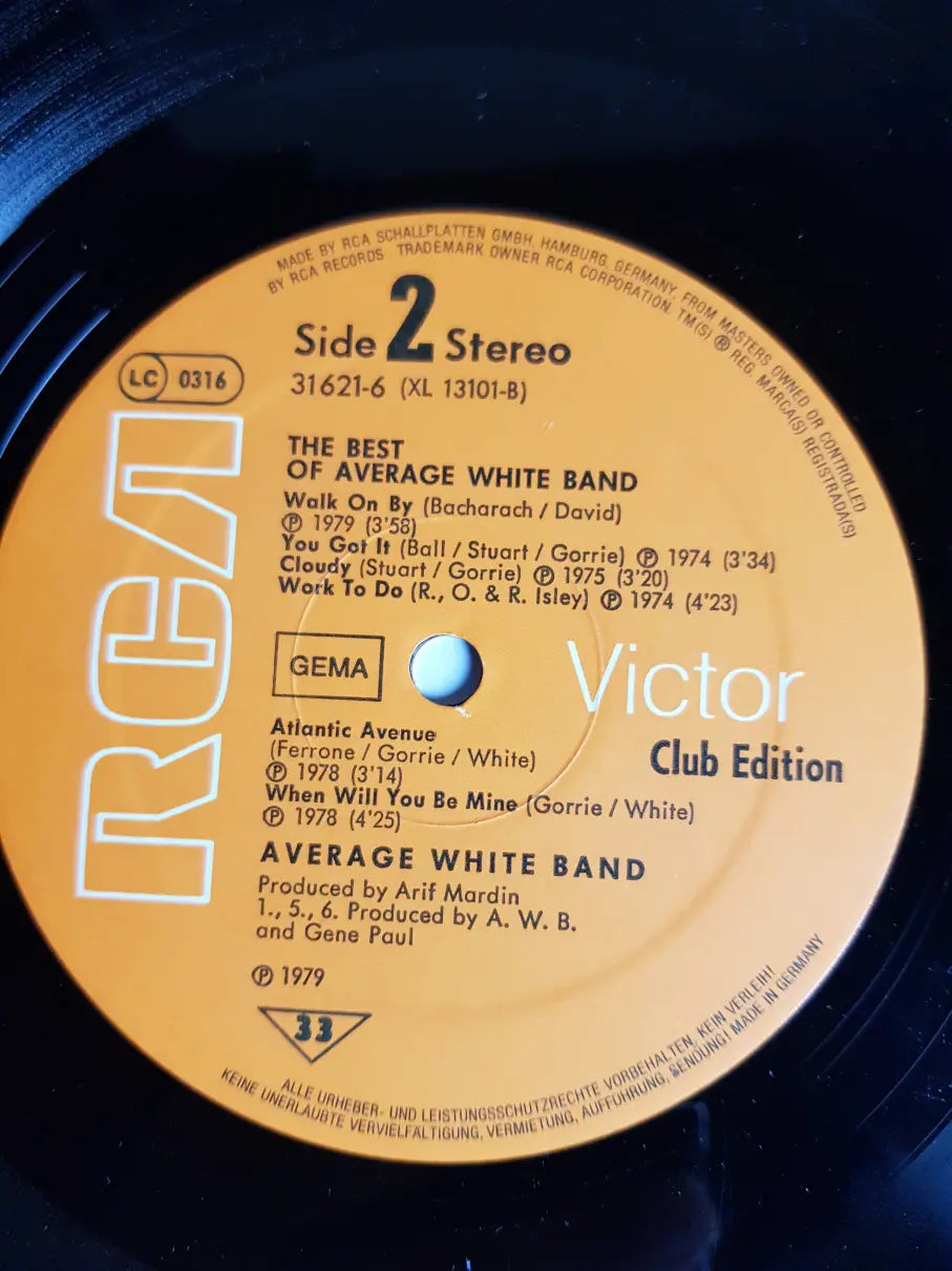 Average White Band – The Best Of