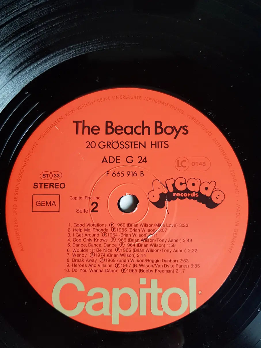 The Beach Boys – 20 Grössten Hits
