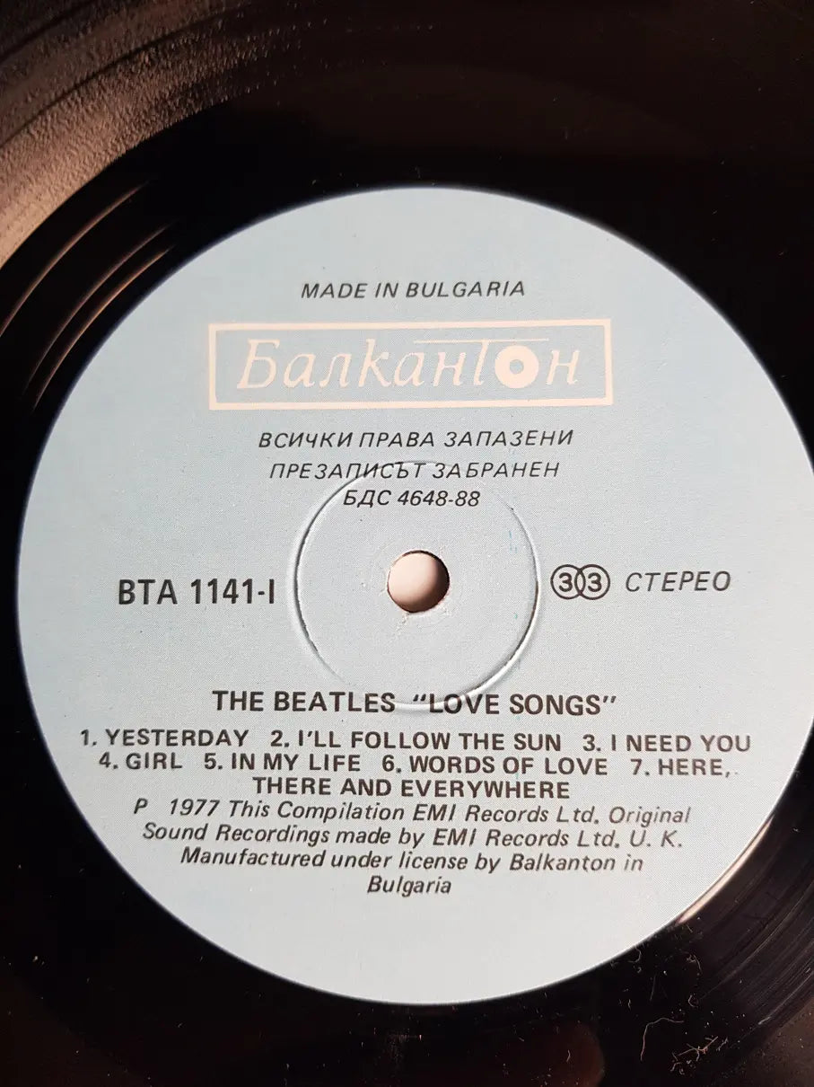 The Beatles – Love Songs