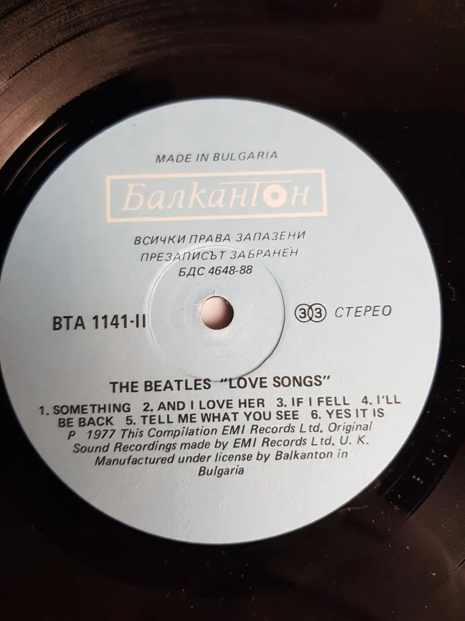 The Beatles – Love Songs