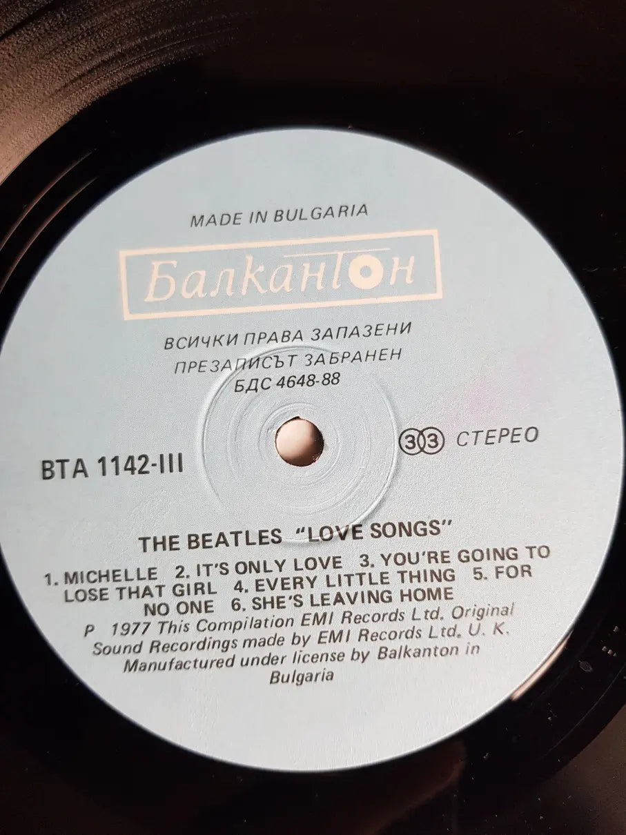 The Beatles – Love Songs