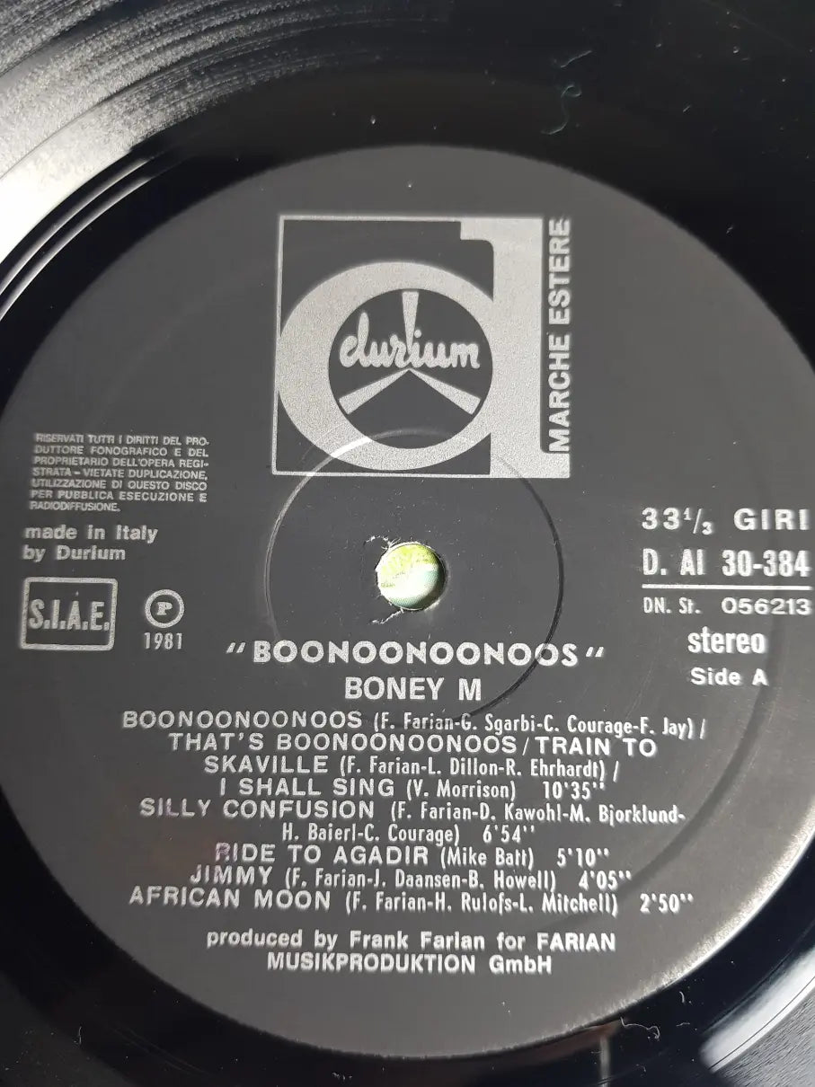Boney M. – Boonoonoonoos