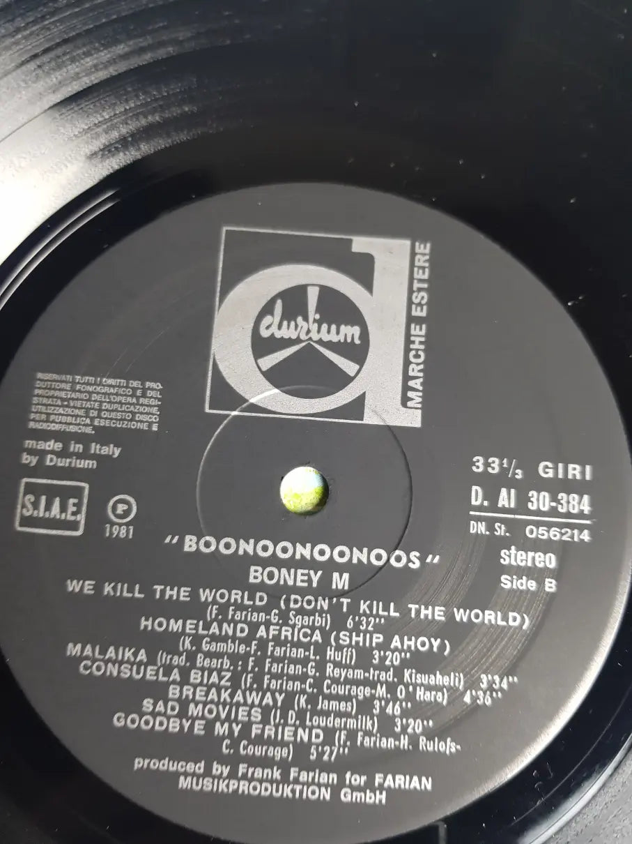 Boney M. – Boonoonoonoos