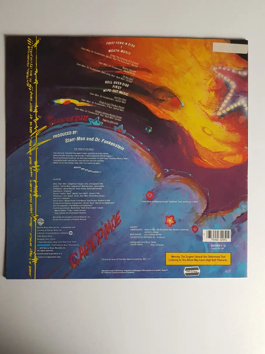 Bootsy's Rubber Band – This Boot Is Made For Fonk-n