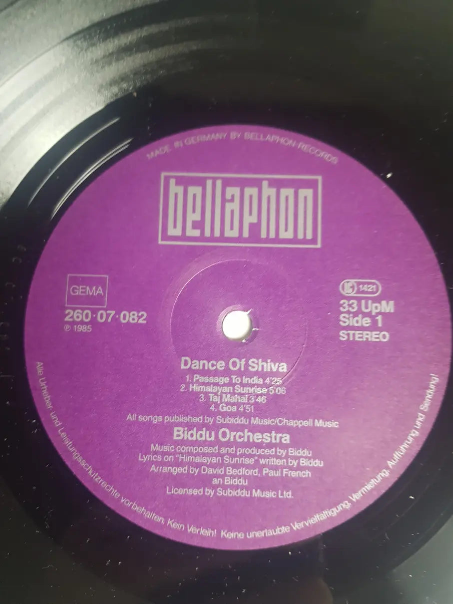 Biddu Orchestra – Dance Of Shiva