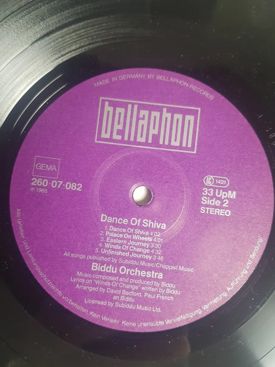 Biddu Orchestra – Dance Of Shiva