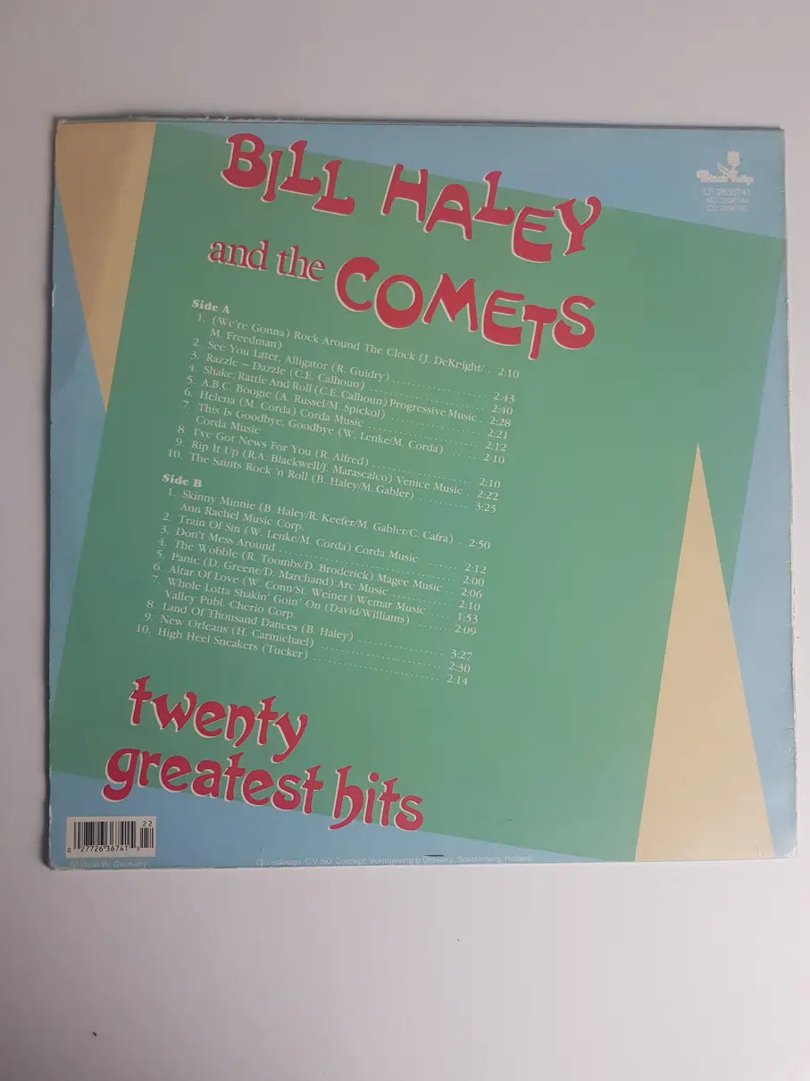 Bill Haley And The Comets – Twenty Greatest Hits