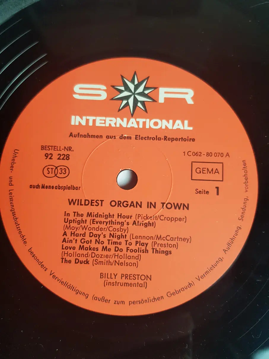 Billy Preston – Wildest Organ In Town!