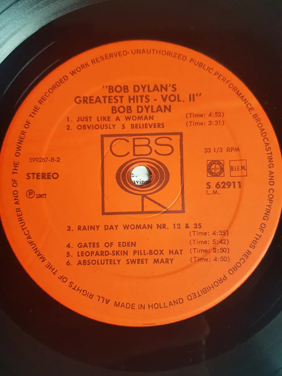 Bob Dylan – Bob Dylan's Greatest Hits 2