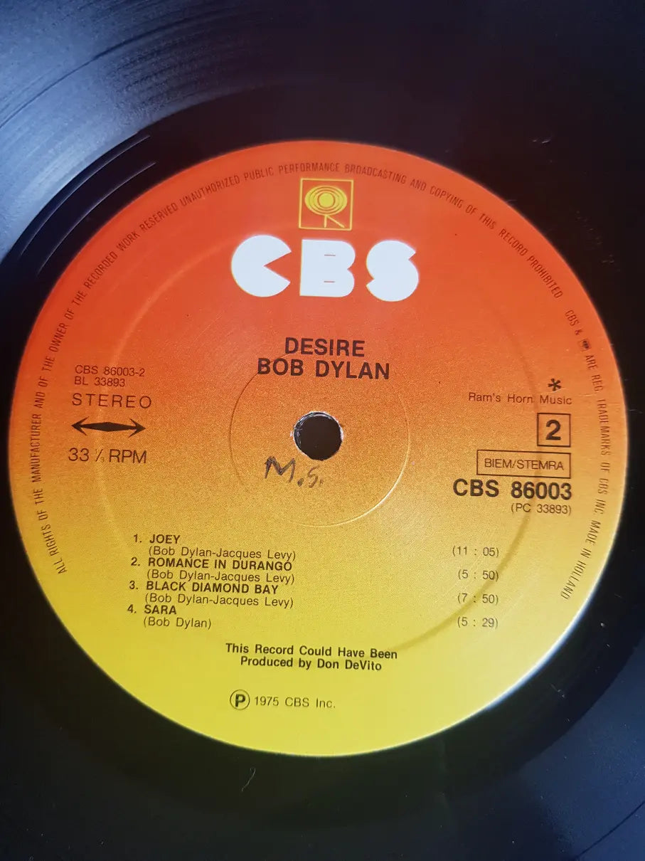 Bob Dylan – Desire