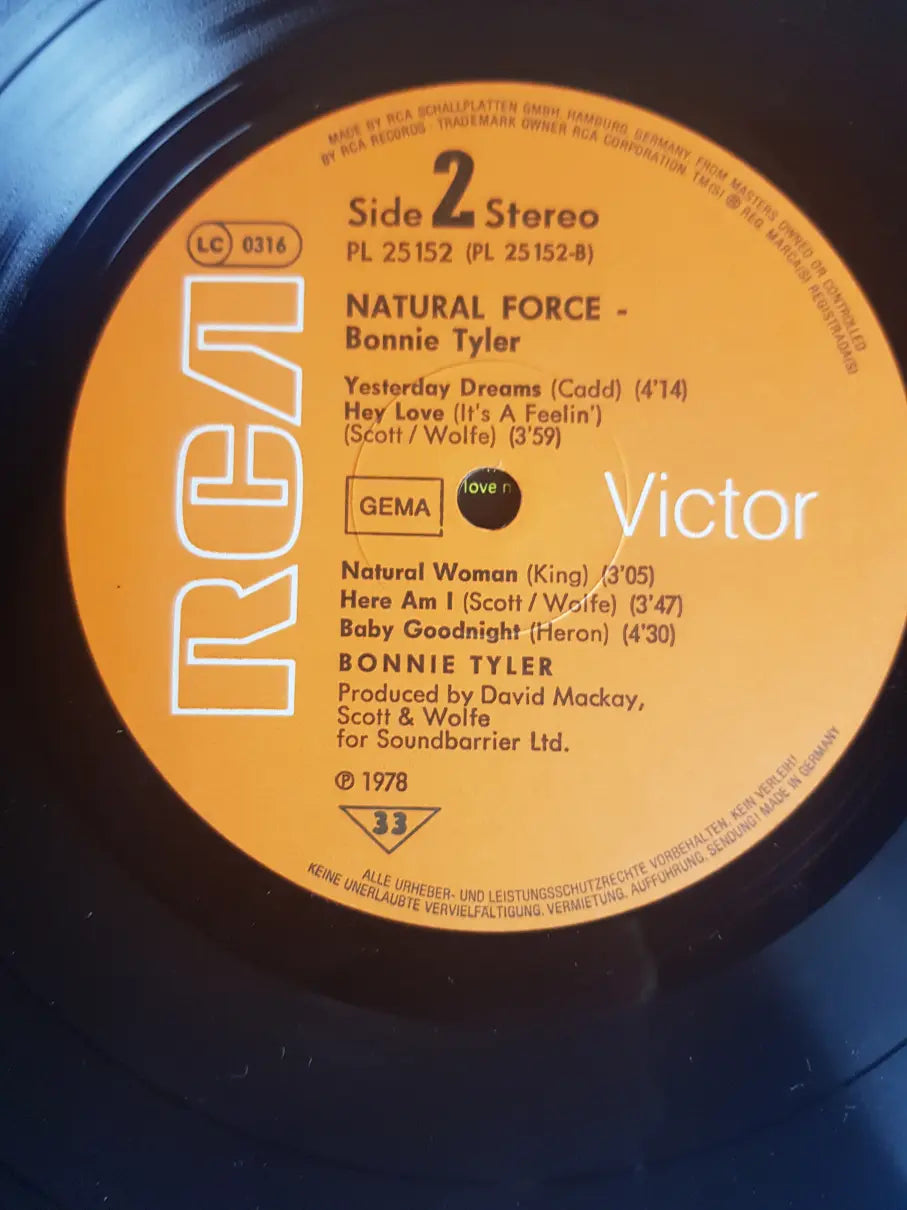 Bonnie Tyler – Natural Force