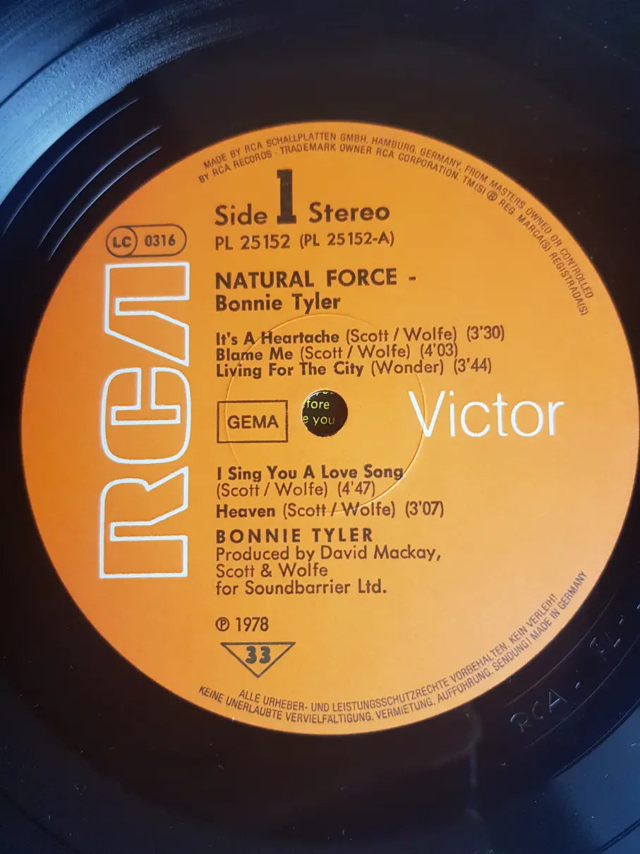 Bonnie Tyler – Natural Force