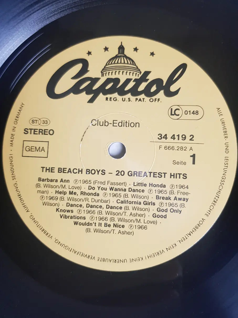 The Beach Boys – 20 Greatest Hits