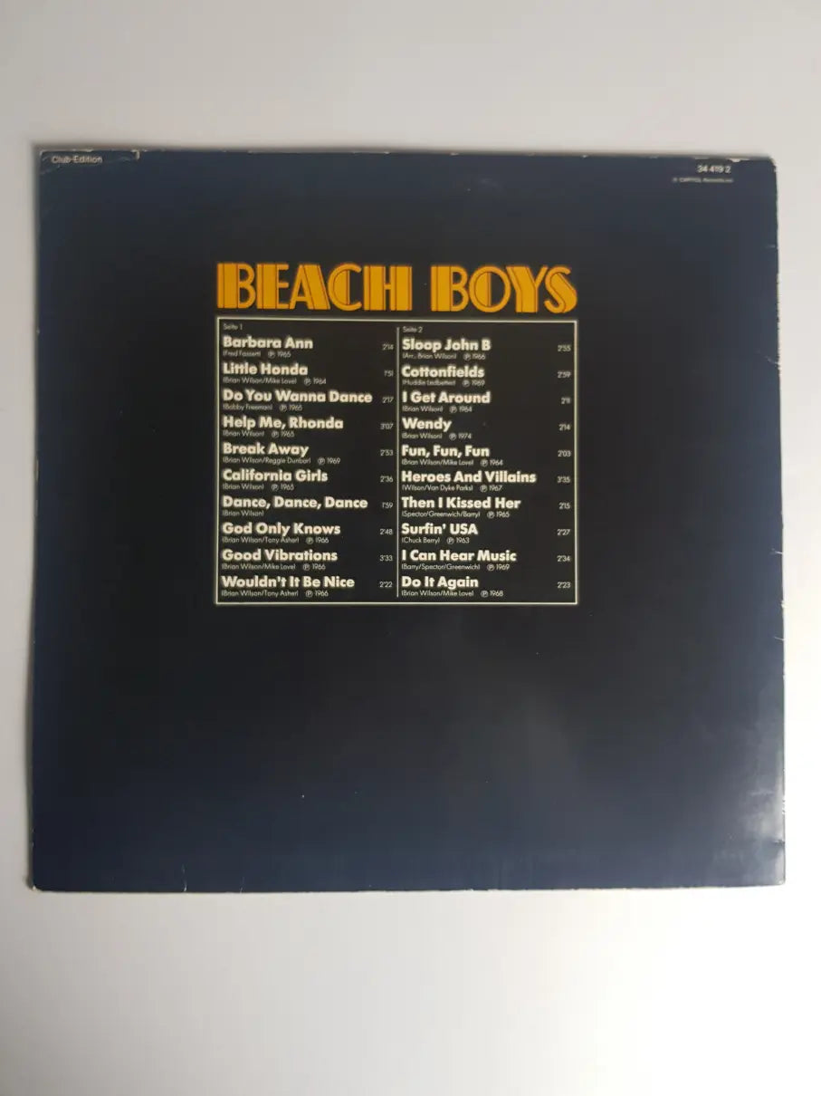 The Beach Boys – 20 Greatest Hits