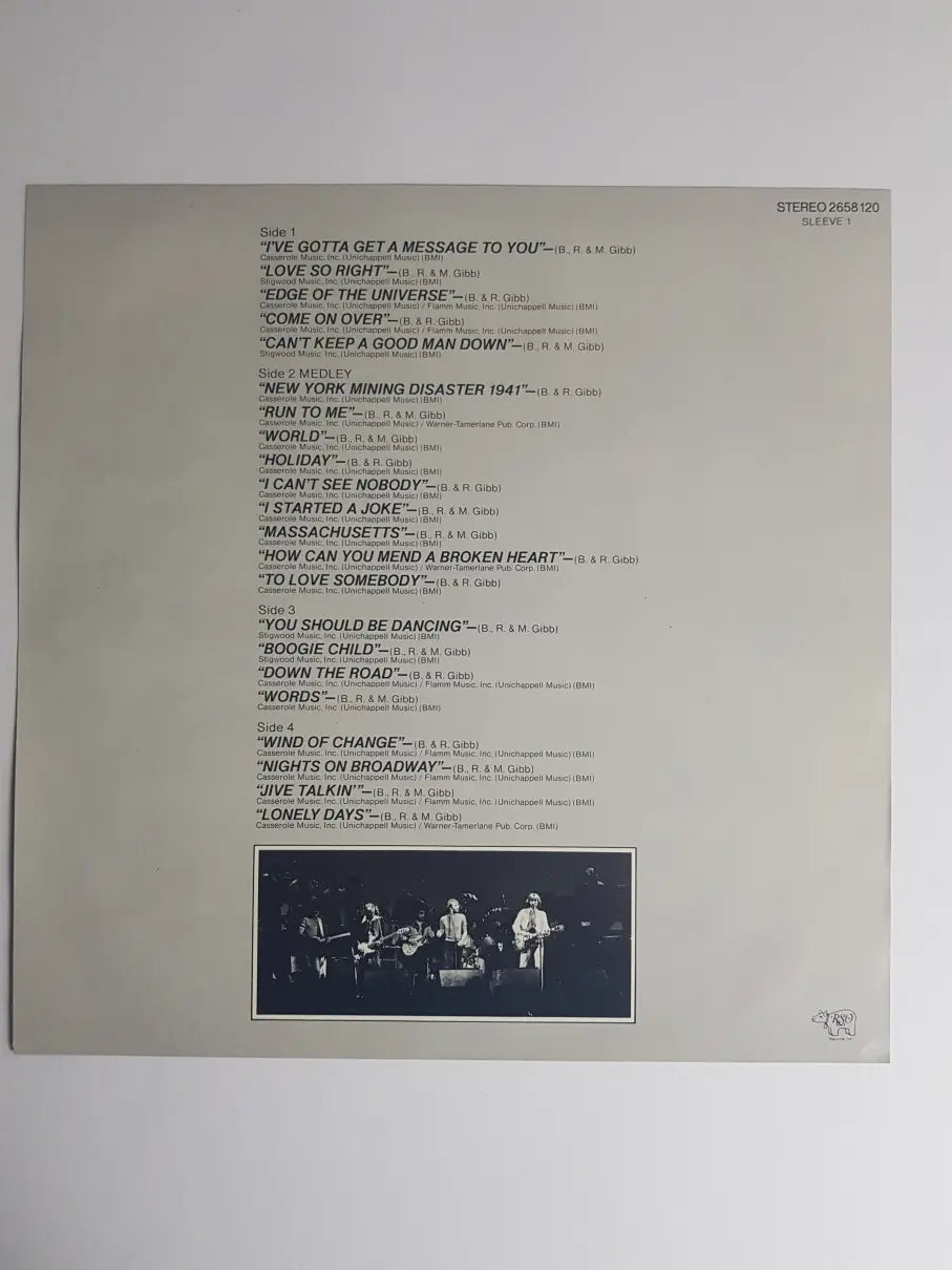 Bee Gees – Here At Last... Bee Gees ...Live