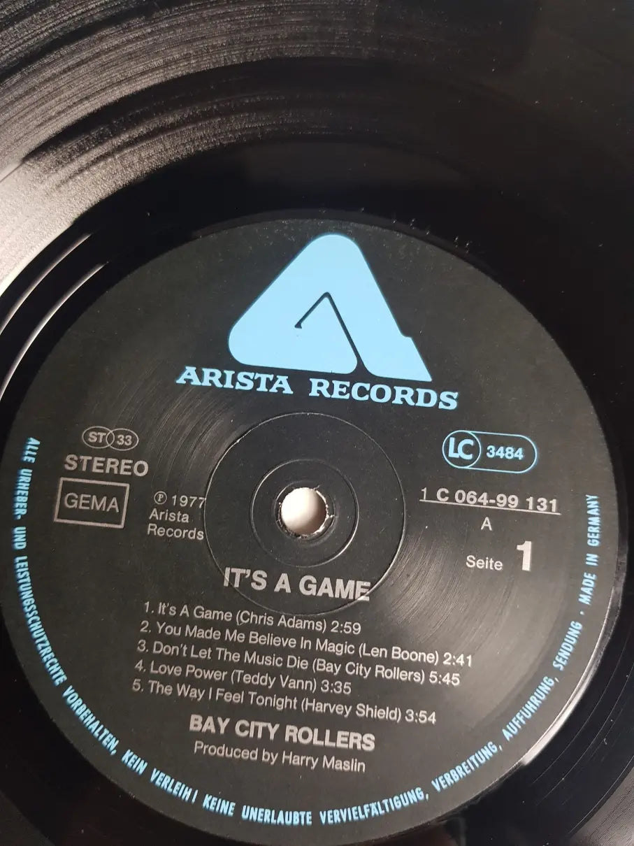 Bay City Rollers – It's A Game