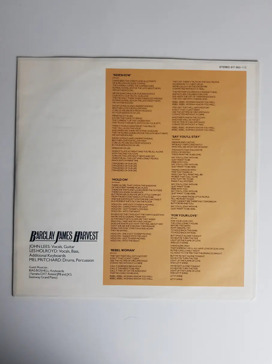 Barclay James Harvest – Victims Of Circumstance