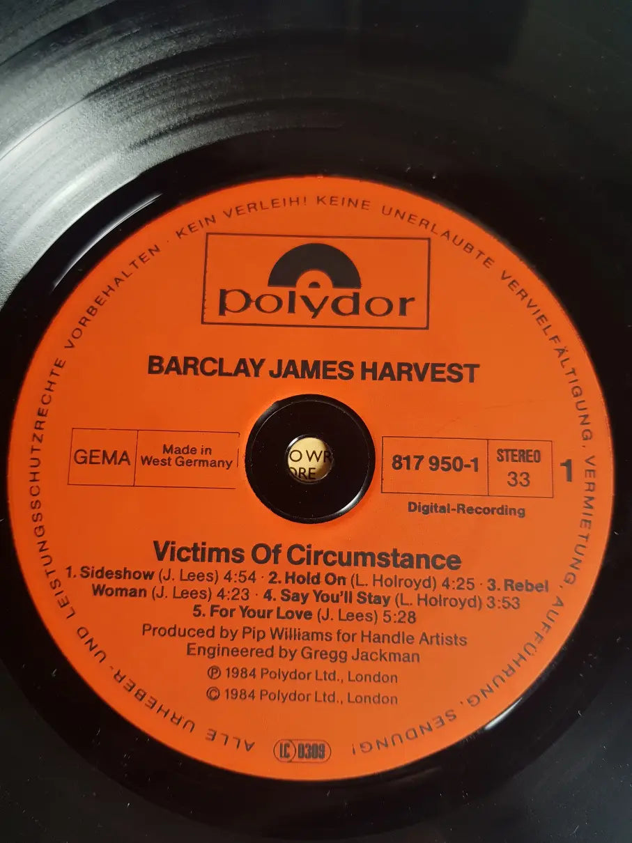 Barclay James Harvest – Victims Of Circumstance