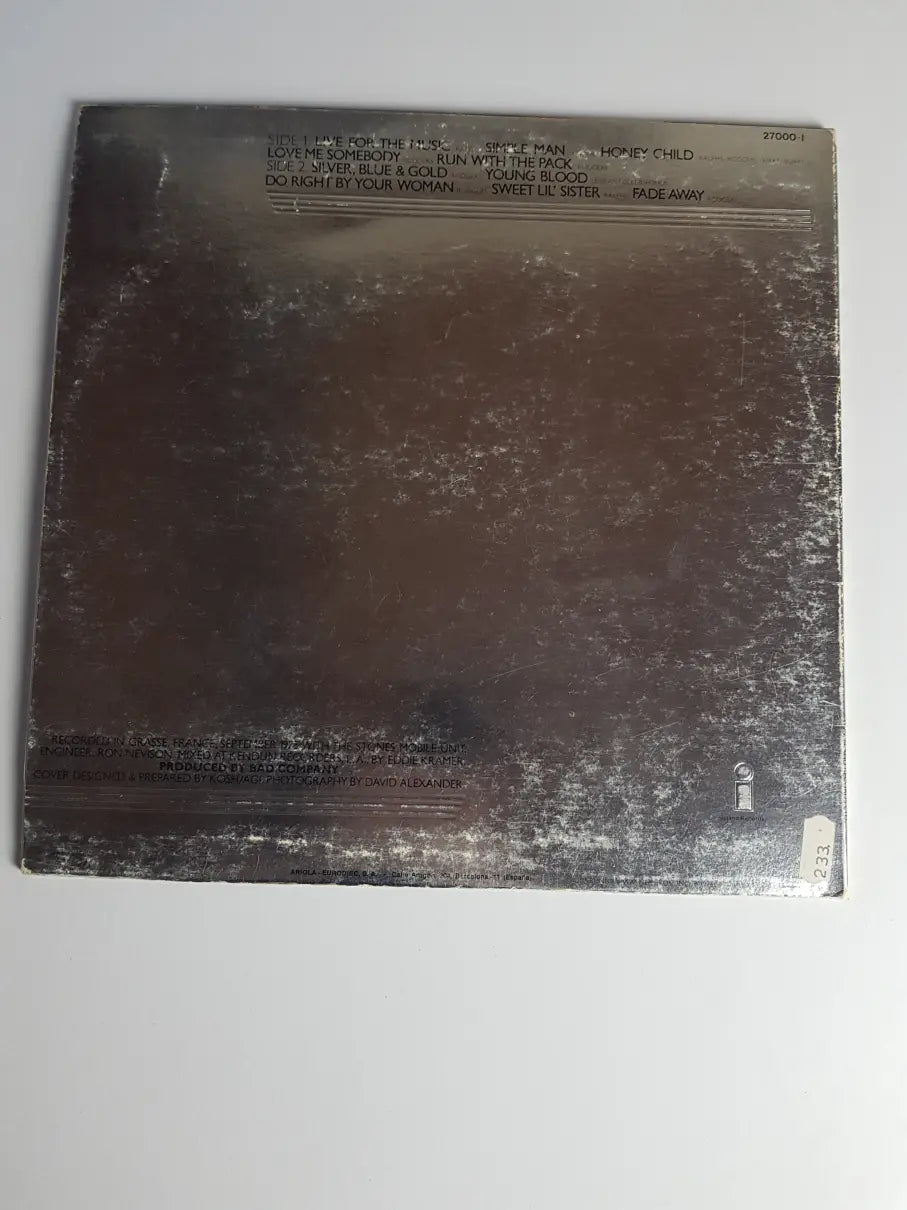 Bad Company  – Run With The Pack