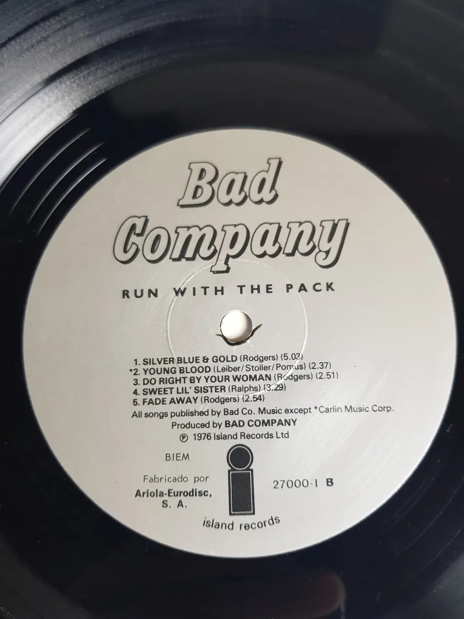 Bad Company  – Run With The Pack