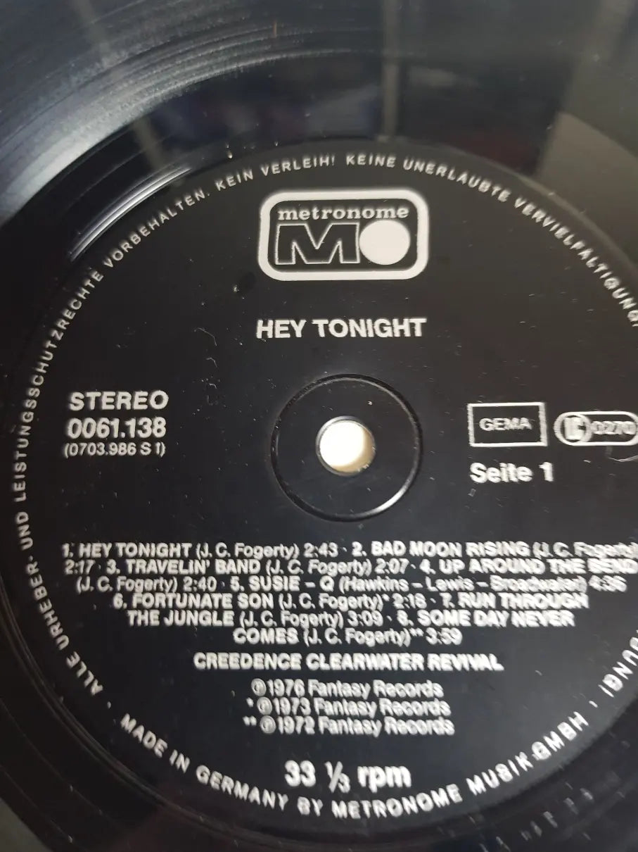 Creedence Clearwater Revival – Hey Tonight